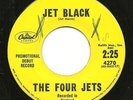 Surf Garage THE FOUR JETS (SHADOWS) Jet Black 45 CAPITOL Instrumental 1959 RARE