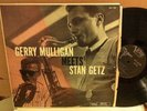 Gerry Mulligan Meets Stan Getz - Verve MG V 8249 trumpet -- RARE JAZZ LP EX+