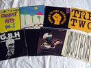 8 x UK PUNK Vinyl LP's COCKNEY REJECTS/SLF/THE CURE/TRB/TUBES/G.B.H/STIFF COMP