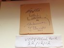 beatles full set of genuine hand signed autographs