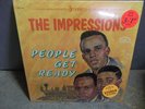 LP / THE IMPRESSIONS / PEOPLE GET READY SEALED Partial STEREO