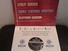 UK 1960 DECCA SXL 2173 GRIEG PIANO CONCERTO CURZON/FJELDSTAD (WBg) VGC