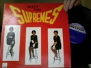 EX RARE 1963 Lp album Meet The Supremes with ORIGINAL COVER PHOTO rare MOTOWN re