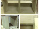 Jcube Oak Vinyl Storage Cube single 12
