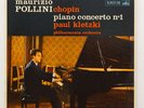 EMI ASD 370 White Gold ED1 Chopin Piano Cto #1 POLLINI Kletzki 1960 LP