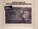 ANTHONY BRAXTON Dbl LP Alto Saxophone Improvisations 1979 Arista SEALED