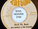 BOB MARLEY & WAILERS Rock My Boat TUFF GONG Records Reggae Roots 45 Soundclip 
