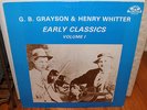 Grayson & Whitter - Early Classics Vol. 1 LP OLD HOMESTEAD country fiddle