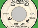 LITTLE FRANKIE EDWARDS Sally Lou 45rpm Warwick 1960 black rocker
