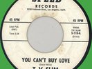 T-V SLIM You Can't Buy Love 45rpm Speed 1960s blues bopper
