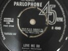 The Beatles  Love Me Do  45 rpm  Black label issue ...sold in UK subject...