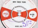 Jackie Opal Wipe Those Tears UK 1965 Island WI-203