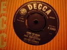 UK DECCA-PAUL AND RITCHIE AND THE CRYING SHAMES-COME ON BACK - VG+++
