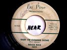 MACK RICE 'BABY I'M COMING HOME' ORIG USA LU PINE RARE 1964 NORTHERN SOUL MOD