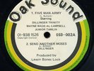 Five Man Army (Starring Dillinger, Trinity, W Wade) Send Another Moses UK 12