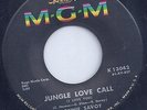 Soul Popcorn  45 - RONNIE SAVOY on MGM - Jungle Love Call/Your Cheatin' Heart