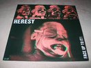 HERESY Face up to it LP Punk HC Grindcore Napalm Death