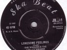 THE WAILERS/SKINHEAD REGGAE/SKA BEAT JB211/LONESOME FEELING - THERE SHE GOES