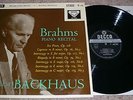 SXL 2222 WBg - BRAHMS PIANO RECITAL - BACKHAUS - VERY RARE / FANTASTIC CONDITION