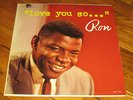 RON HOLDEN love you so DONNA mono RARE EARLY R&B soul LP
