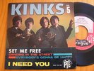 FRENCH EP KINKS  Dancing in the street  VOGUE/PYE PNV 24140 + Languette  EX