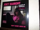 JOEY RAMONE sealed LP Don't Worry About Me COLOR VINYL limited edition RAMONES