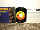 THE BEATLES Lady Madonna 45 Orig Capitol w/Picture Sleeve & Rare FAN CLUB INSERT