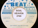 ERIC Monty MORRIS Say What You're Saying NEW BEAT Records Reggae 45 Soundclip