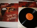 Sweet Give us a wink +insert RCA Victor LP Classic Rock prog Glam UK press EX+