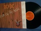 AC/DC Fly on the Wall LP scarce New Zealand issue + Inner 1985 Ex - 