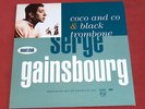 SERGE GAINSBOURG COCO AND CO / BLACK TROMBONE  MAXI CLUB DISQUE PROMO