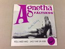 Agnetha Fältskog Följ Med Mig (her Very First Single Cupol CS 45/211 Autographed