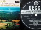 LORIN MAAZEL / Sibelius Symphony No.3 & 6 / UK DECCA FFSS WB SXL 6364