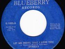NORTHERN SOUL 45 RPM - DYNELLS on BLUEBERRY RECORDS
