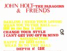 original SILK SCREEN STUDIO ONE LP - JOHN HOLT THE PARAGONS & FRIENDS