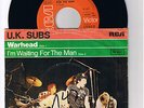 uk punk : U.K. Subs Warhead rare german RCA rec. 1980 great Lou Reed-cover/flip