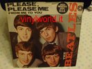 BEATLES VEE JAY VJ 58 BLUEBELL SOLO COPERTINA PLEASE PLEASE ME FROM ME TO YOU