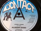 ALLNIGHT BAND:LOVELY LADIES,RARE MODERN SOUL,CONTACT,1979,VG+