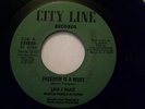 DEEP ROOTS JAH I MAZ FREEDOM IS A MUST KILLER on  CITY BULLWACKIES LABEL ORIG 7