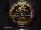 ISHMAN BRACEY, DELTA BLUES 78, TROUBLE-HEARTED BLUES, VICTOR 21691, 1928