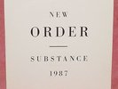 NEW ORDER Substance QWEST US 2 LP 1987 Electronic New Wave Techno Dance Pop VG+
