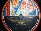 EMIL SAUER / MENDELSSOHN - LISZT  / PATHE ART 78 RPM