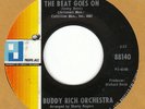 BUDDY RICH ORCHESTRA with CATHY Beat Goes On PACIFIC JAZZ rare soul funk 45 HEAR
