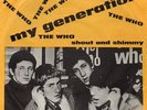 THE WHO 'MY GENERATION' DENMARK YELLOW PS 45