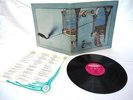 GENESIS TRESPASS PINK SCROLL 1ST UK PRESS INSERT LP 1970 TEXTURED PETER GABRIEL