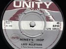 LEES ALL STARS/JOHN HOLT   Niney's Hop/Sea Cruse ? UNITY 7