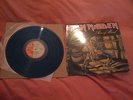 IRON MAIDEN COLOMBIAN BLUE VINYL PIECE OF MIND LP