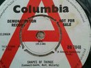 Yardbirds Shapes of things / you're a better man than I Rare demo copy Columbia.
