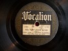 LEROY CARR AND SCRAPPER BLACKWELL VOCALION 1703 BLUES 78 RPM RECORD V-