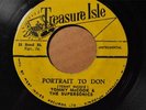 TOMMY MCCOOK & THE SUPERSONICS Treasure Isle PORTRAIT TO DON /THE LAST TIME-Hear